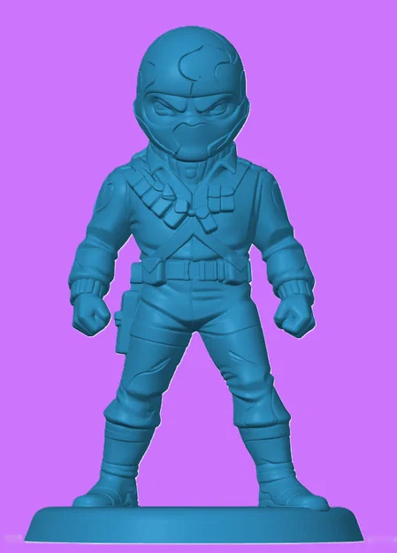 Mô hình nhân vật Firefly phong cách Chibi cho người hâm mộ G.I. Joe - Image 1