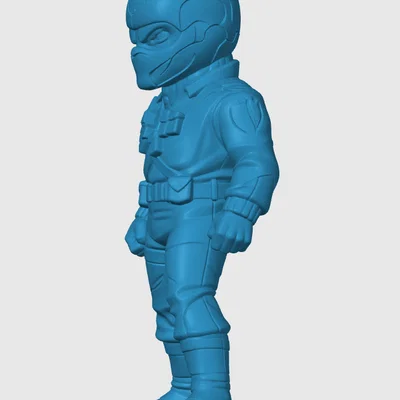Mô hình nhân vật Firefly phong cách Chibi cho người hâm mộ G.I. Joe