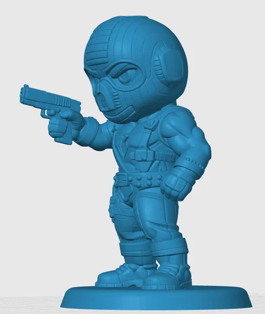 Mô hình Copperhead phiên bản Chibi - Tượng để bàn G.I. Joe cực chất - Image 2