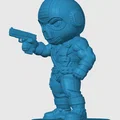 Mô hình Copperhead phiên bản Chibi - Tượng để bàn G.I. Joe cực chất - Thumbnail 2