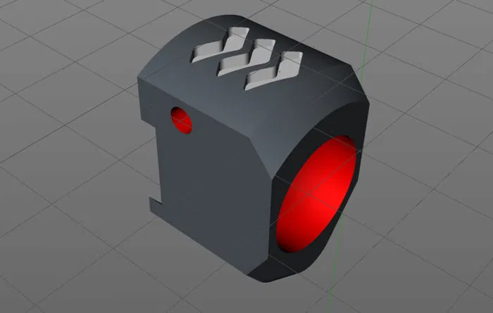 Bộ phận thân đế in 3D cho dụng cụ bơm Flux chuyên nghiệp - Image 2