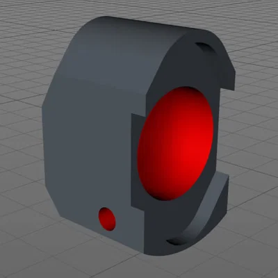 Bộ phận thân đế in 3D cho dụng cụ bơm Flux chuyên nghiệp