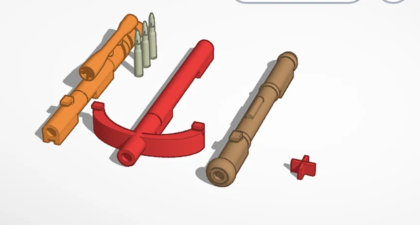 Bộ mô hình Pen Guns 3D – Biến bút viết thành đồ chơi bắn mực độc đáo - Image 1
