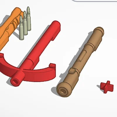 Bộ mô hình Pen Guns 3D – Biến bút viết thành đồ chơi bắn mực độc đáo