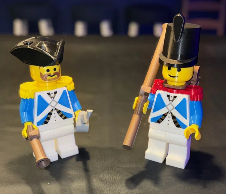 Mô hình lắp ráp Pirates Imperial Soldier Brick MegaFigures (Tỉ lệ 5:1) - Image 1