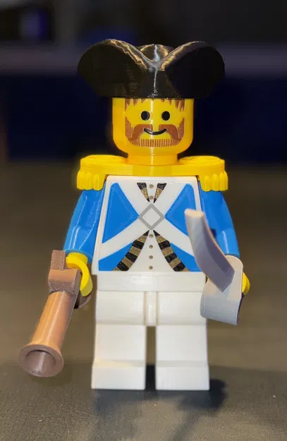 Mô hình lắp ráp Pirates Imperial Soldier Brick MegaFigures (Tỉ lệ 5:1) - Image 4