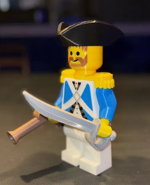 Mô hình lắp ráp Pirates Imperial Soldier Brick MegaFigures (Tỉ lệ 5:1) - Image 5