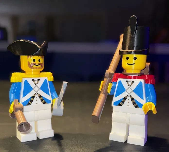 Mô hình lắp ráp Pirates Imperial Soldier Brick MegaFigures (Tỉ lệ 5:1) - Image 6