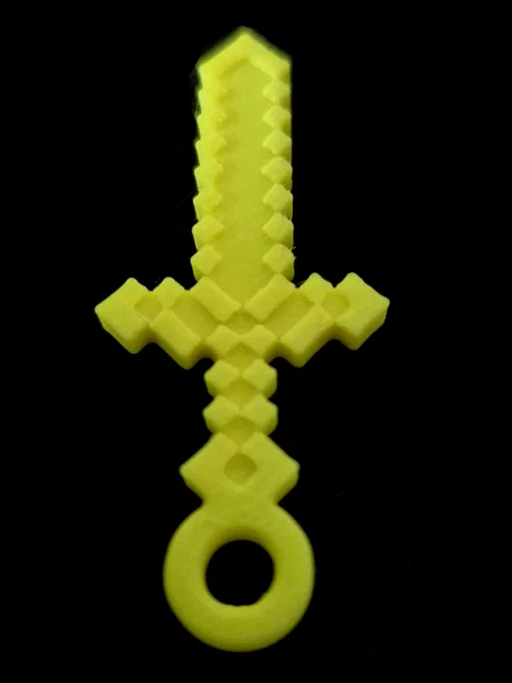 Bộ sưu tập móc khóa công cụ Minecraft in 3D độc đáo - Image 3