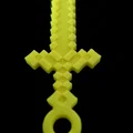 Bộ sưu tập móc khóa công cụ Minecraft in 3D độc đáo - Thumbnail 3