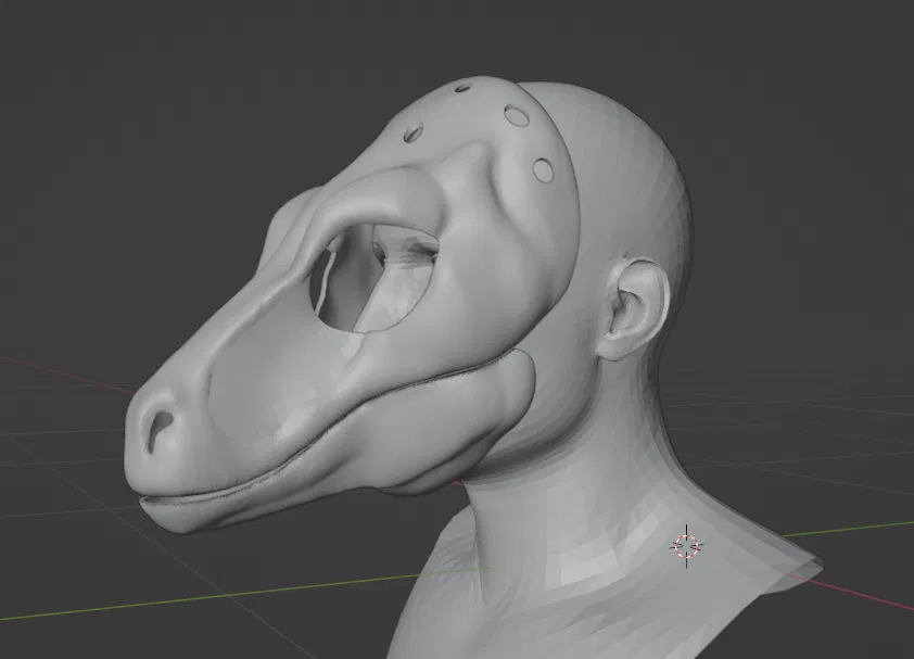 Bản Remix Mặt nạ Khủng long Raptor (Semirealistic) - Image 1