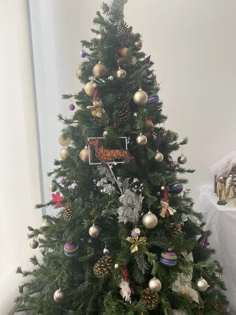 Mô hình trang trí chú chó Dachshund hình học - Ý tưởng quà tặng độc đáo - Image 5