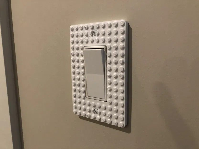 Ốp che công tắc đèn Decora tương thích với Lego - Image 2