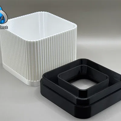 Thùng rác để bàn hiện đại (Modern Tabletop Bin)