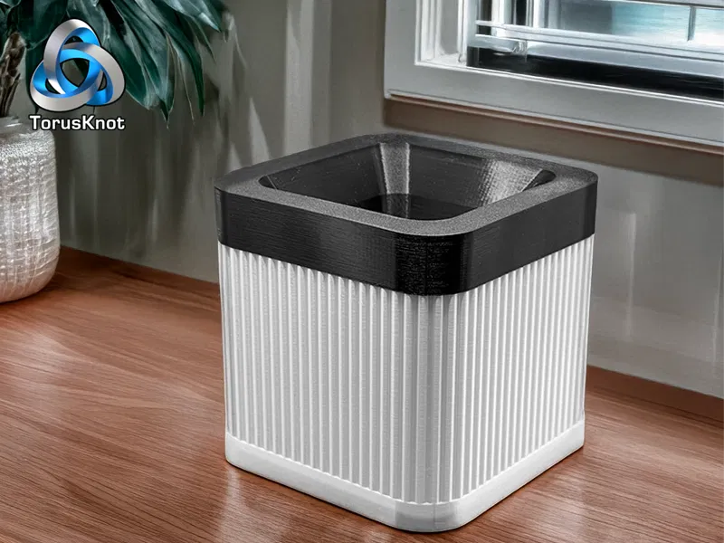 Thùng rác để bàn hiện đại (Modern Tabletop Bin) - Image 3