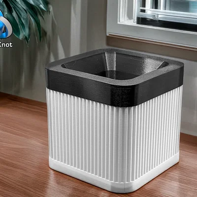 Thùng rác để bàn hiện đại (Modern Tabletop Bin)
