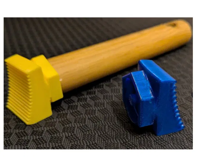 Đầu công cụ gõ gáy (Backing Tool Head) dùng cho đóng sách - Image 1