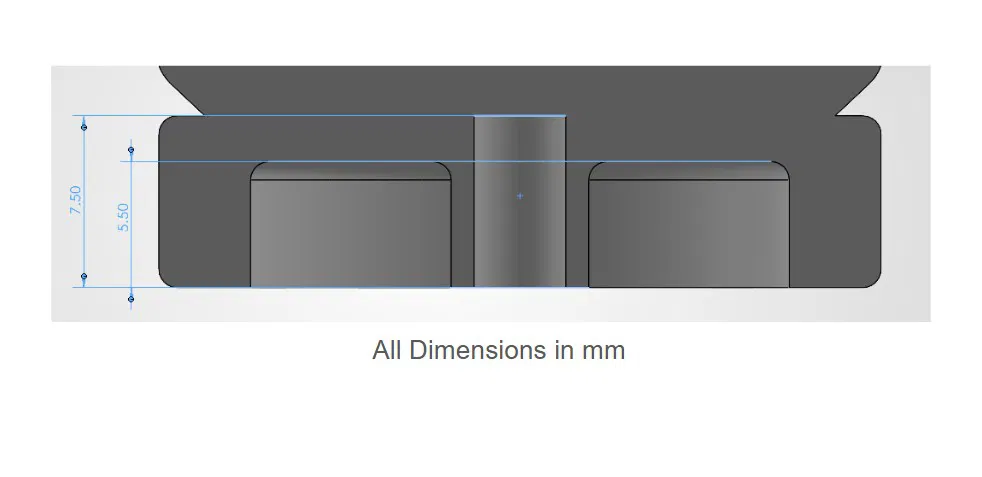 Đầu công cụ gõ gáy (Backing Tool Head) dùng cho đóng sách - Image 4