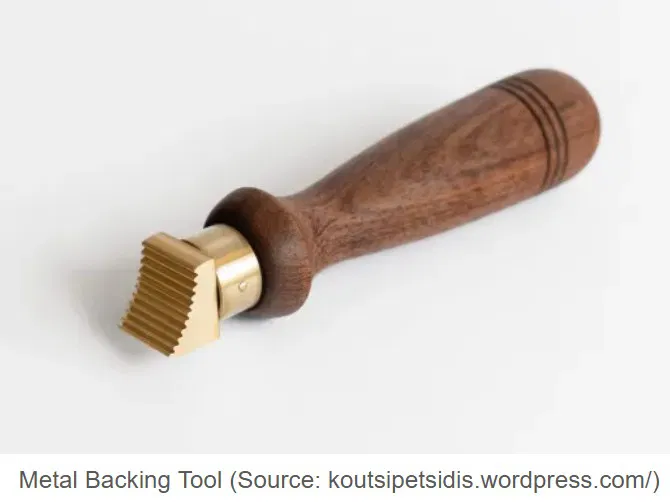 Đầu công cụ gõ gáy (Backing Tool Head) dùng cho đóng sách - Image 7