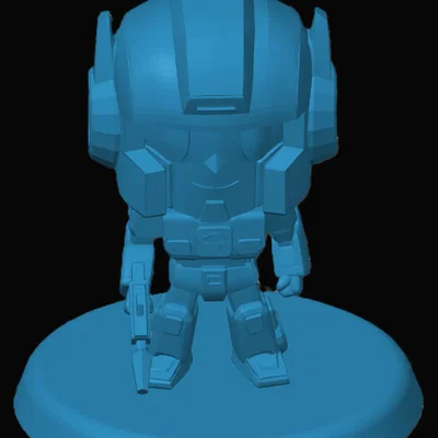 Mô hình Sideswipe phong cách Chibi dành cho dân yêu thích in 3D