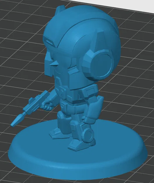 Mô hình Sideswipe phong cách Chibi dành cho dân yêu thích in 3D - Image 3