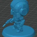 Mô hình Sideswipe phong cách Chibi dành cho dân yêu thích in 3D - Thumbnail 3