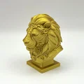 Tượng Bán Thân Sư Tử Hùng Dũng (Majestic Lion Bust) - Thumbnail 1