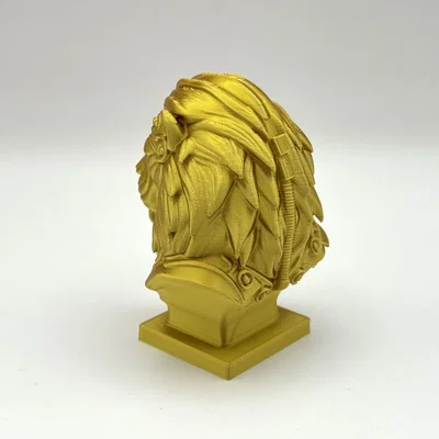 Tượng Bán Thân Sư Tử Hùng Dũng (Majestic Lion Bust)