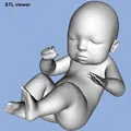 Mô hình Em bé / Bào thai (Baby / Fetus) - Thumbnail 2