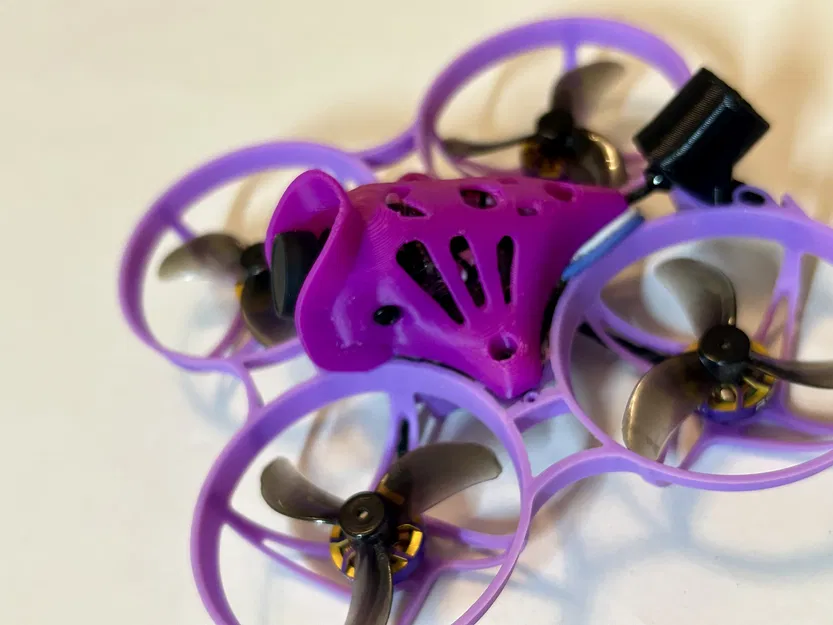 Canopy 75mm Tiny Whoop (Mobula7/Meteor75) cho camera 14x14 ống kính lớn - Image 3