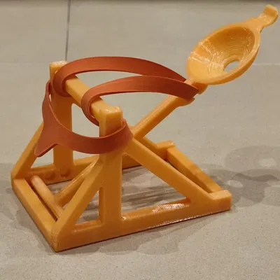 Mô hình máy bắn đá Tripult độc đáo - Tự tay lắp ráp cực thú vị