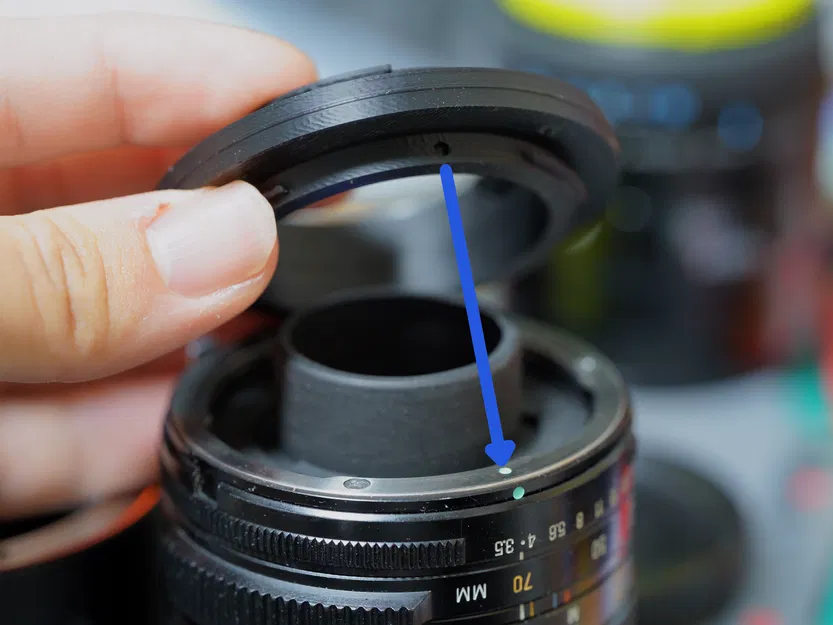 Ngàm chuyển đổi Adaptall 2 sang A-mount - Image 3