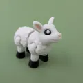 Cừu Nhỏ Easter - Mô hình khớp nối cử động linh hoạt | In không cần support - Thumbnail 1
