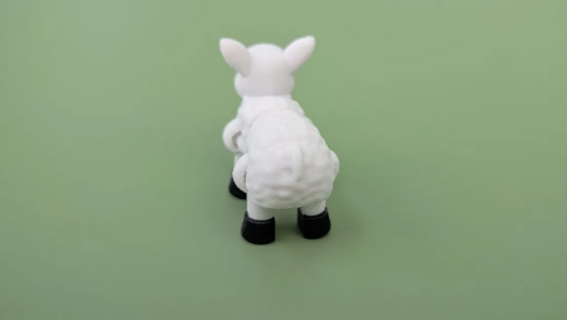 Cừu Nhỏ Easter - Mô hình khớp nối cử động linh hoạt | In không cần support - Image 3