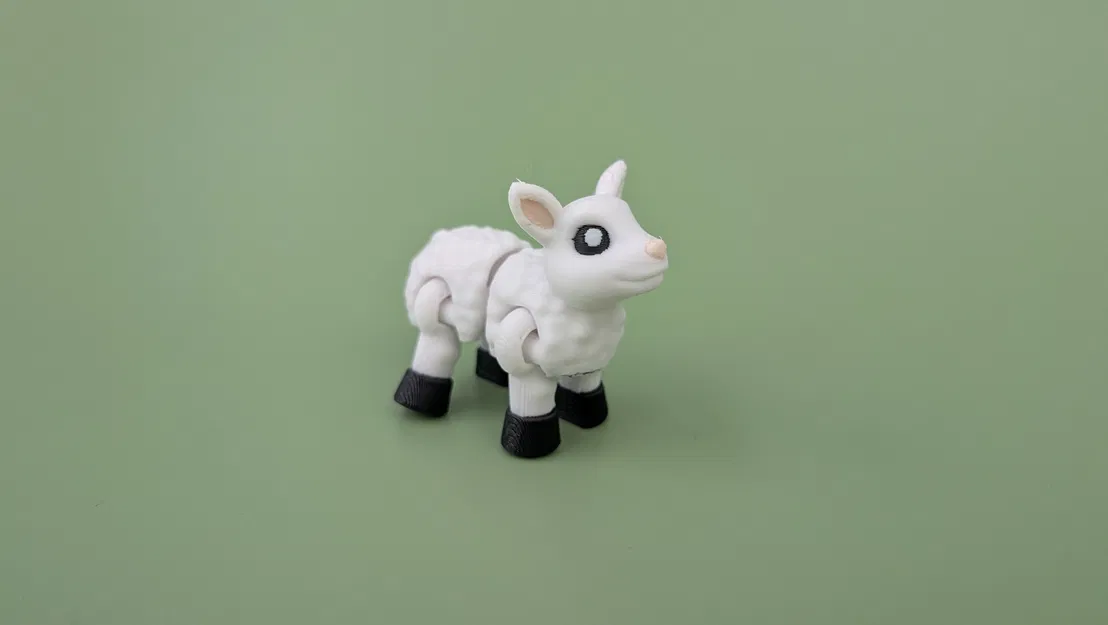 Cừu Nhỏ Easter - Mô hình khớp nối cử động linh hoạt | In không cần support - Image 7