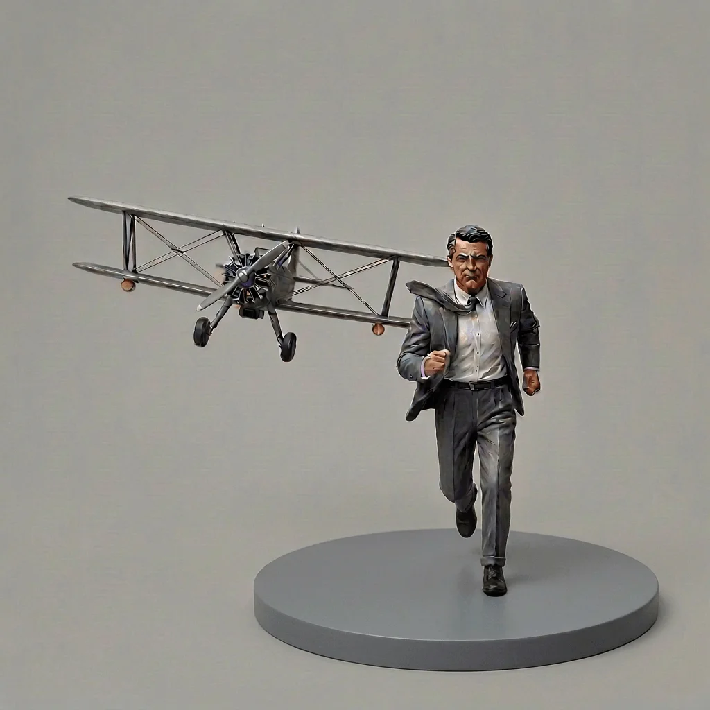 Mô hình 3D tái hiện cảnh quay kinh điển North by Northwest… 1
