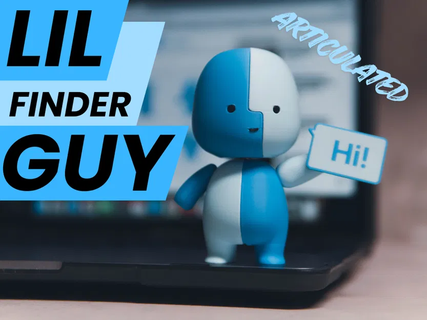 Mô hình Lil Finder Guy linh hoạt (Articulated) - Image 1