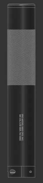 Ống giảm thanh Airsoft phong cách Ops Inc - Image 1