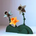 Mô hình hoa thủy tiên (Daffodil) với khớp cầu linh hoạt - Thumbnail 1