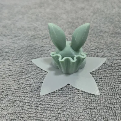 Easter Raffodil - Chú thỏ hoa thủy tiên - Tương thích mắt thủy tinh 6mm & 8mm