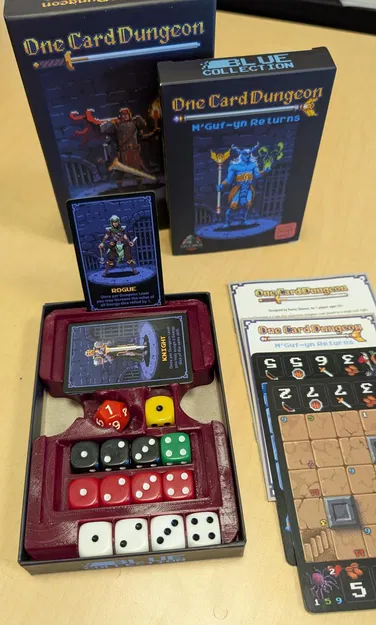 Khay Đựng và Bàn Chơi cho One Card Dungeon - Image 1