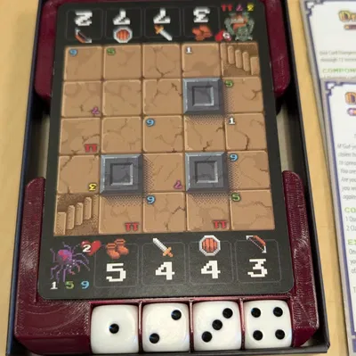 Khay Đựng và Bàn Chơi cho One Card Dungeon