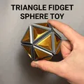 Đồ chơi khối cầu fidget hình tam giác (Triangle Fidget Sphere) - Thumbnail 1