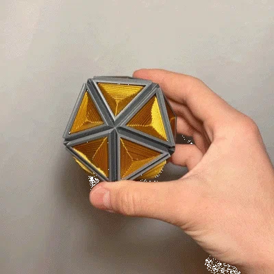 Đồ chơi khối cầu fidget hình tam giác (Triangle Fidget Sphere)