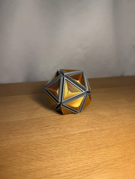 Đồ chơi khối cầu fidget hình tam giác (Triangle Fidget Sphere) - Image 4