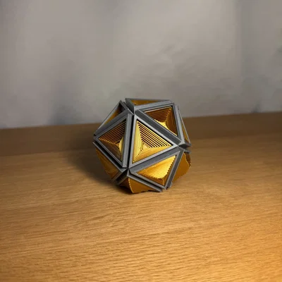 Đồ chơi khối cầu fidget hình tam giác (Triangle Fidget Sphere)