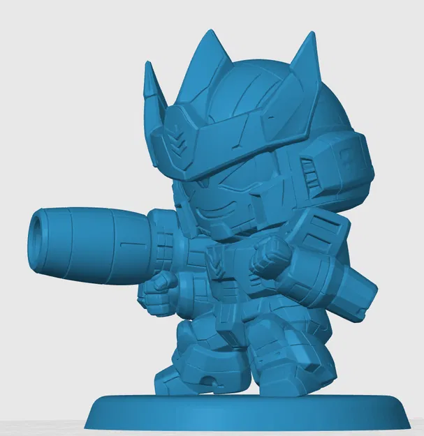 Mô hình 3D Galvatron phiên bản Chibi - Decor bàn làm việc cực chất - Image 2