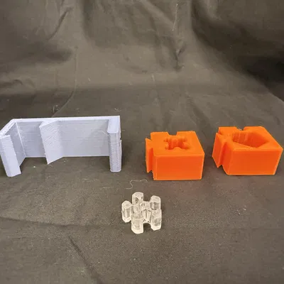 Bộ kẹp chuyển vị trí ống dẫn nhựa & cố định ống PTFE cho Anycubic Kobra 3