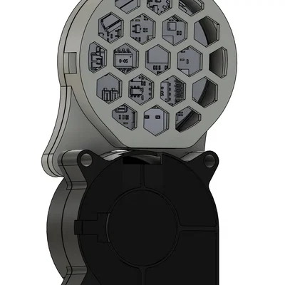 Ngàm Gắn Knomi V2 cho Skeletor MK6/MK7 (K1/K1 Max/K1C)