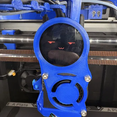 Ngàm gắn màn hình Knomi tích hợp khung quạt tản nhiệt Skeletor